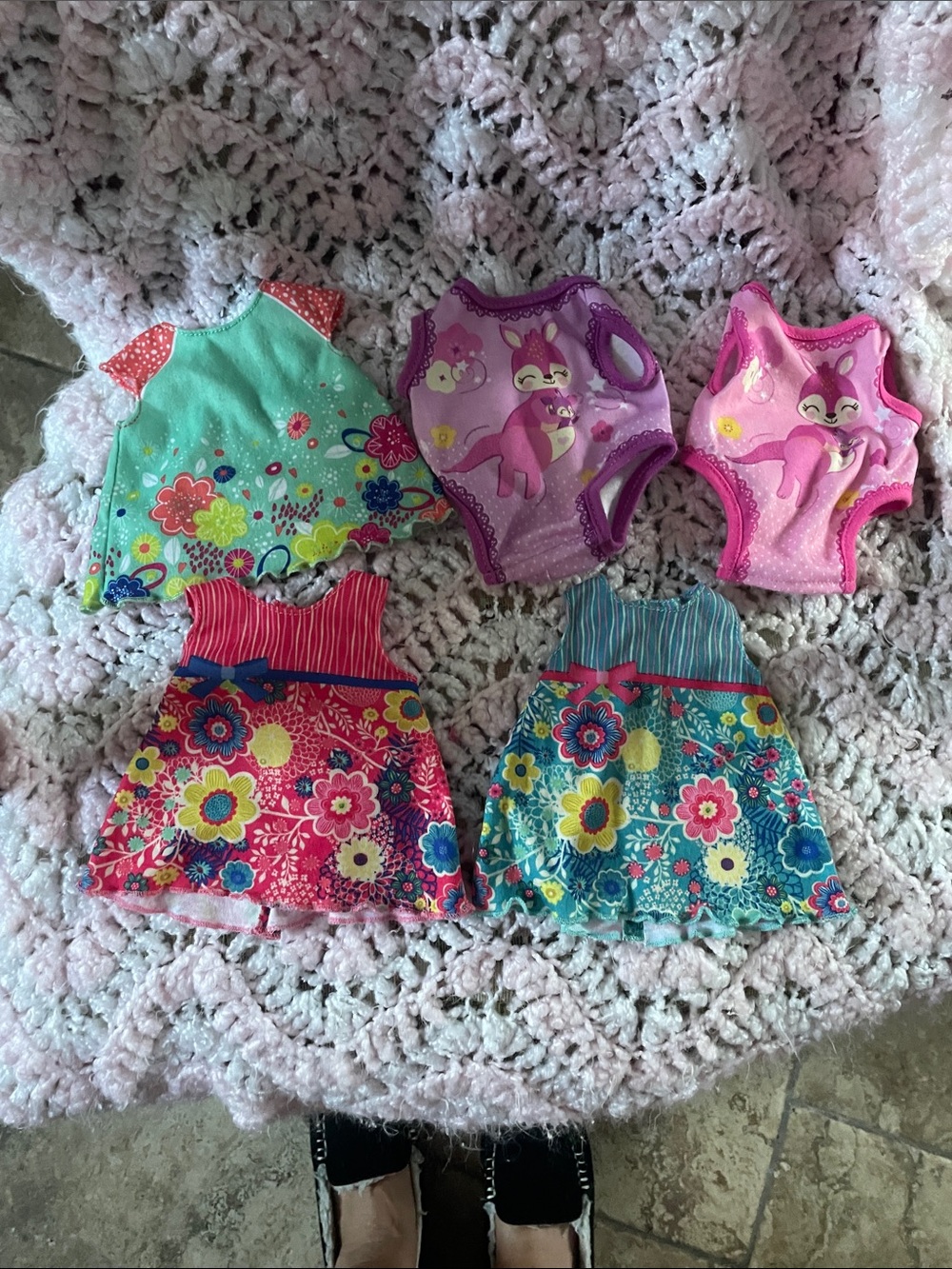 Baby Alive Doll outfit lot of 5 outfits